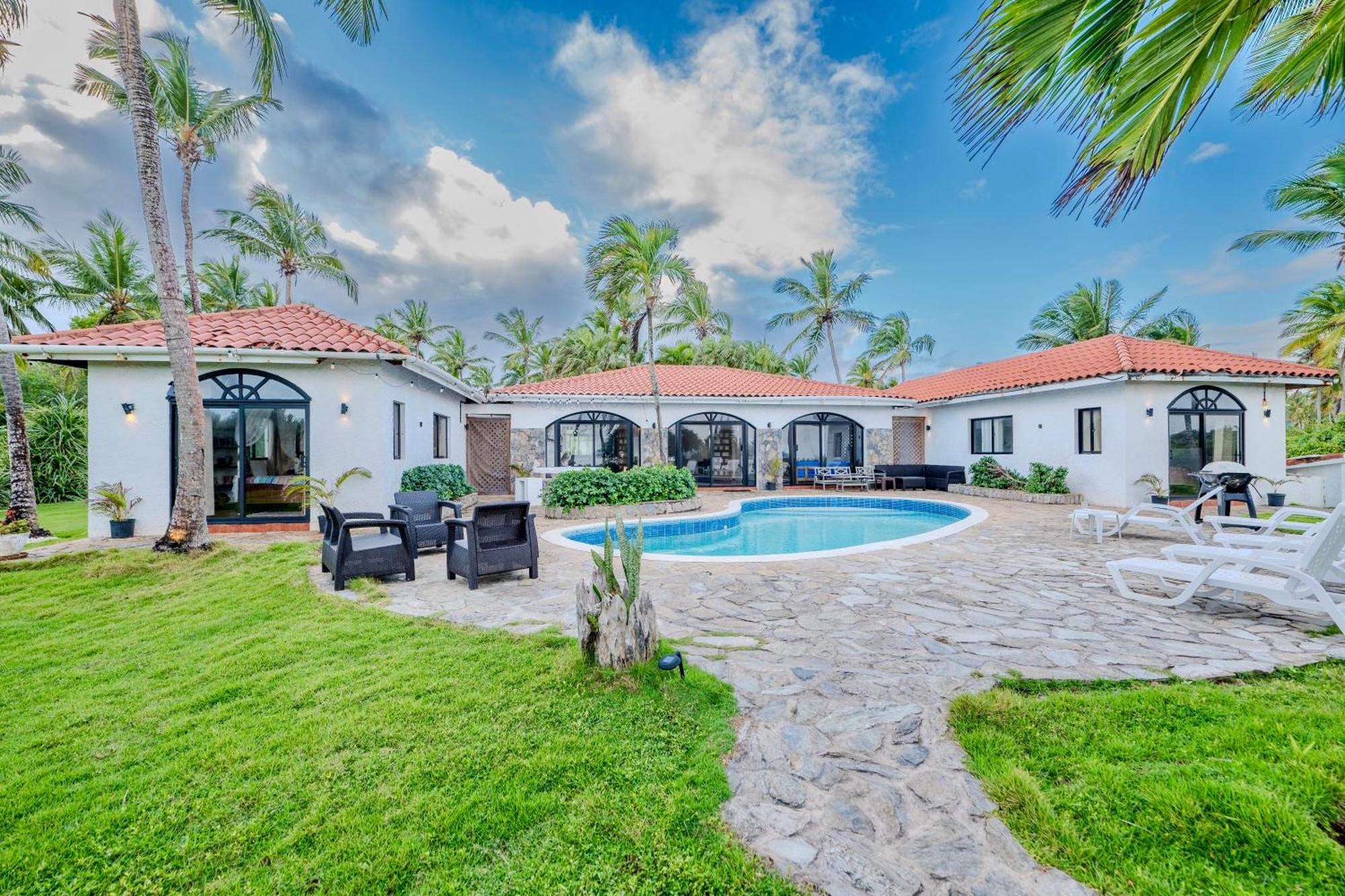 Palm House - Luxury Villa - Samana - Ocean Front Санчес Экстерьер фото